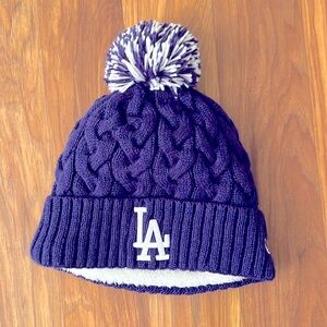 Dodgers beanie